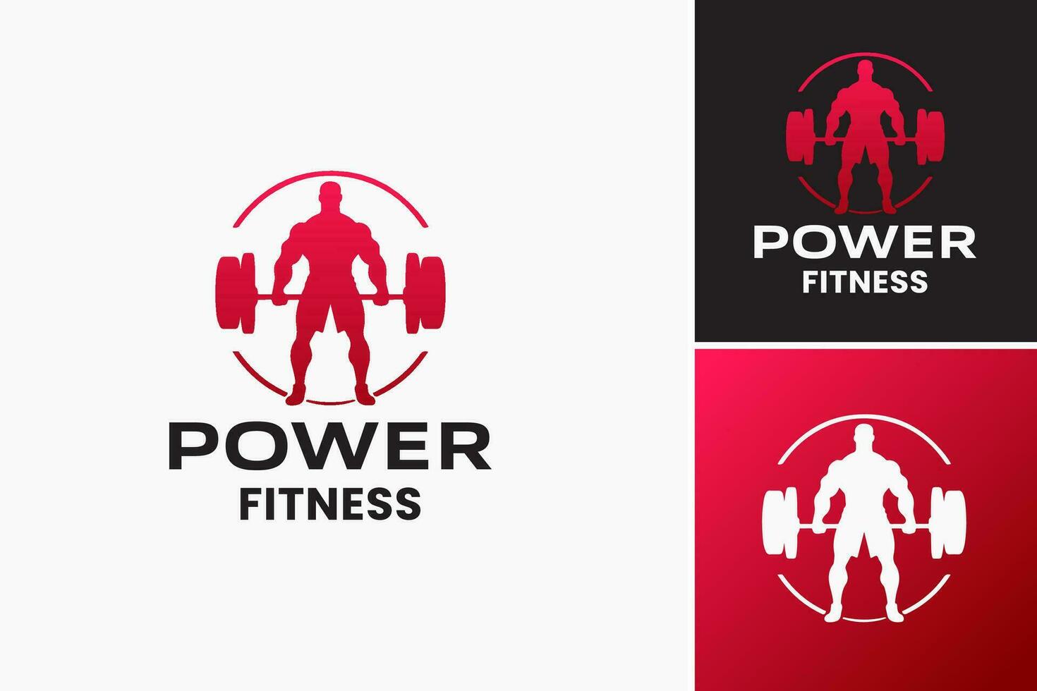 Power Fitness Logo Design template, is a suitable option for businesses or individuals in the fitness industry who are looking for a strong vector