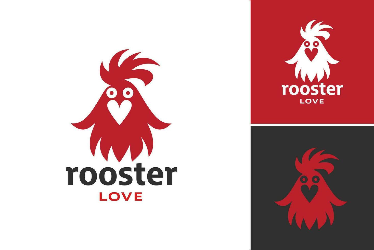 rooster rooster logo a logo featuring a rooster. It is suitable for businesses or organizations related to farming, agriculture, or poultry. vector