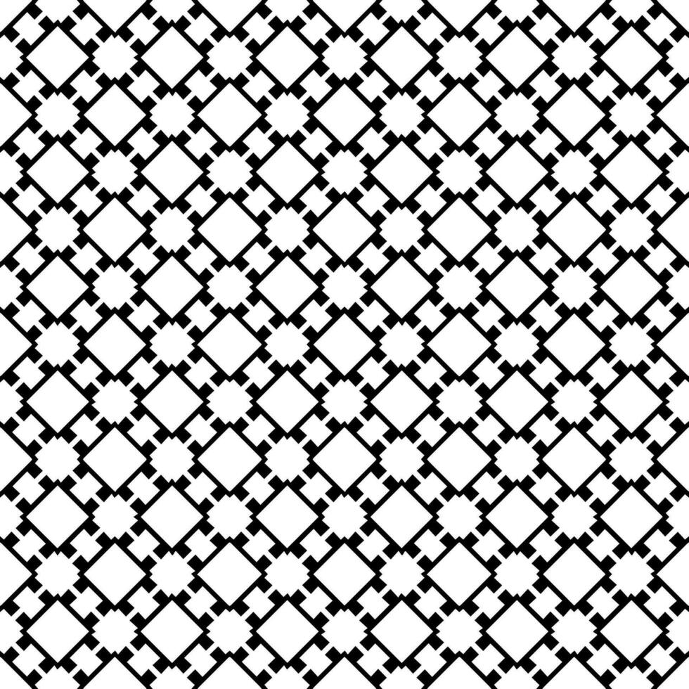 Black and white seamless abstract pattern. Background and backdrop. Grayscale ornamental design. vector