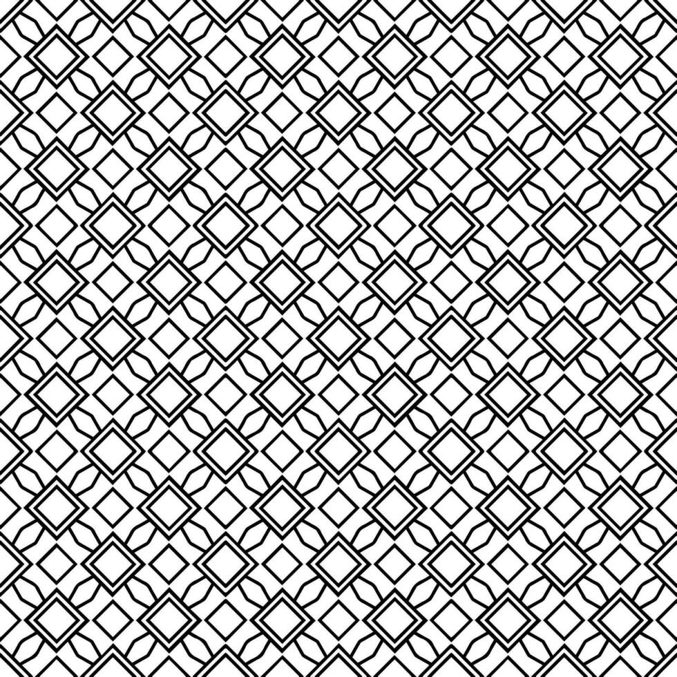 patrón abstracto sin costuras en blanco y negro. fondo y telón de fondo. diseño ornamental en escala de grises. vector