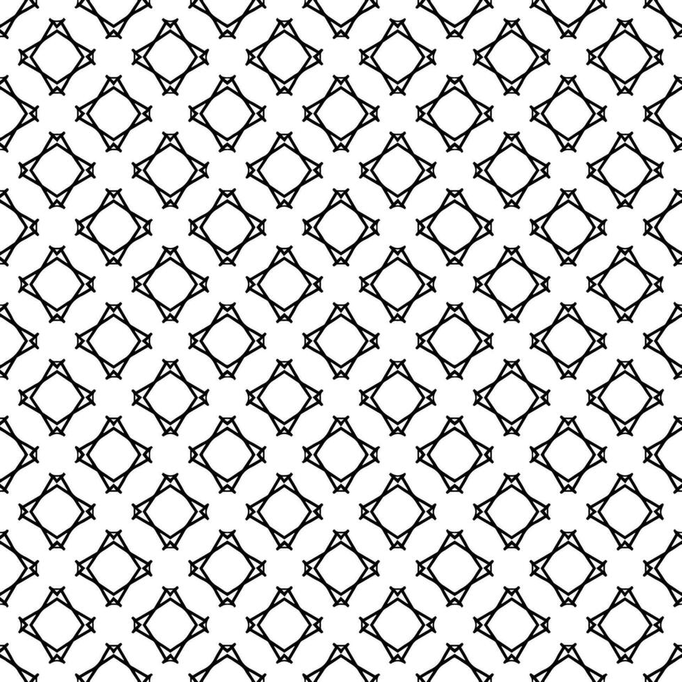 Black and white seamless abstract pattern. Background and backdrop. Grayscale ornamental design. vector