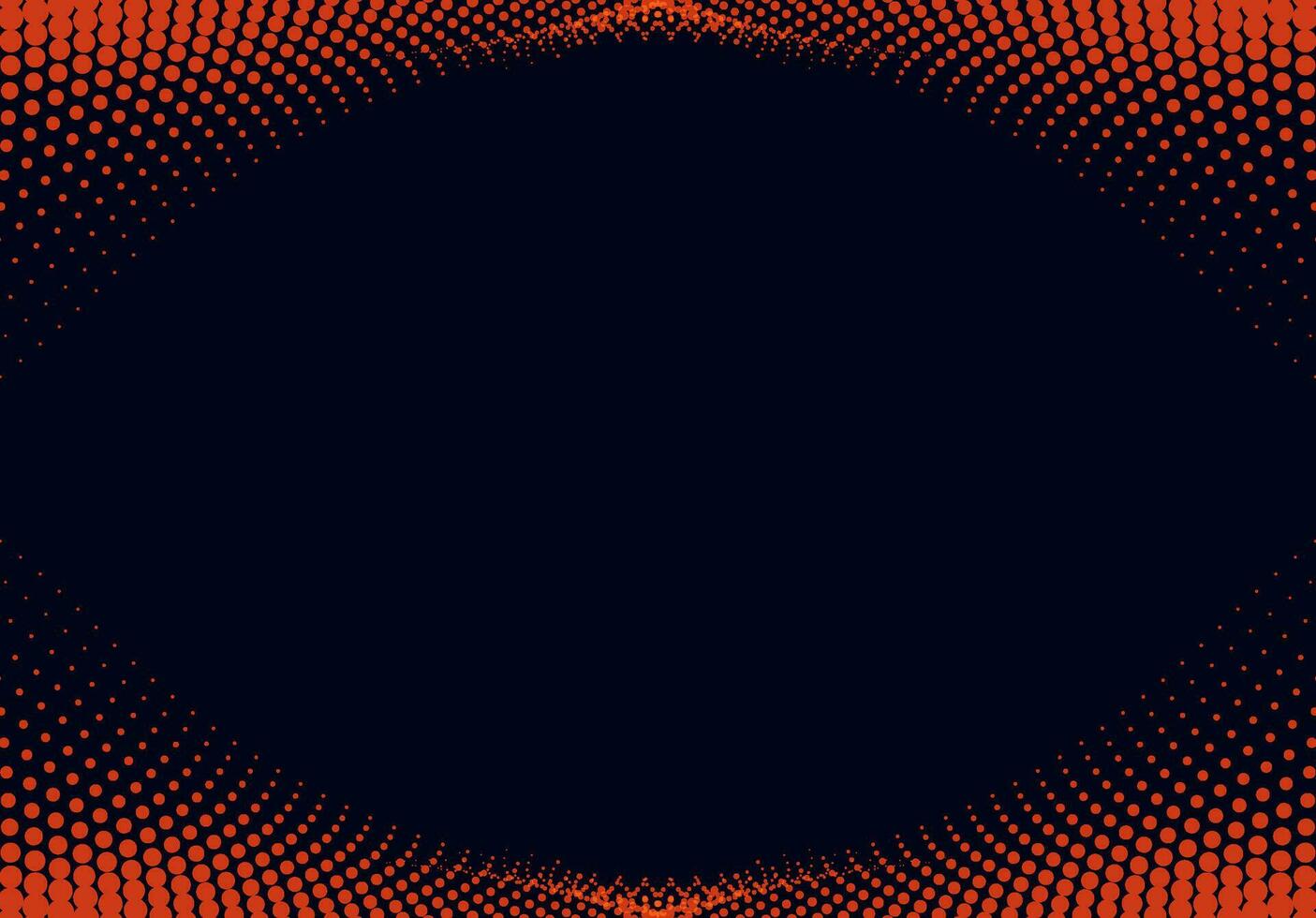 Halftone dotted background. Halftone dots vector pattern. Halftone effect vector pattern. Halftone dots vector an orange and black halftone pattern on a black background