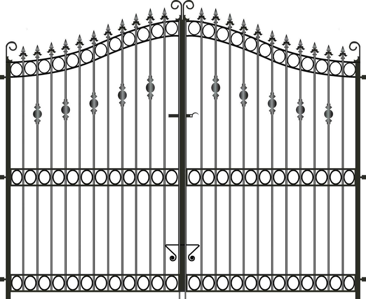 Manchester Metal Sliding Gate vector