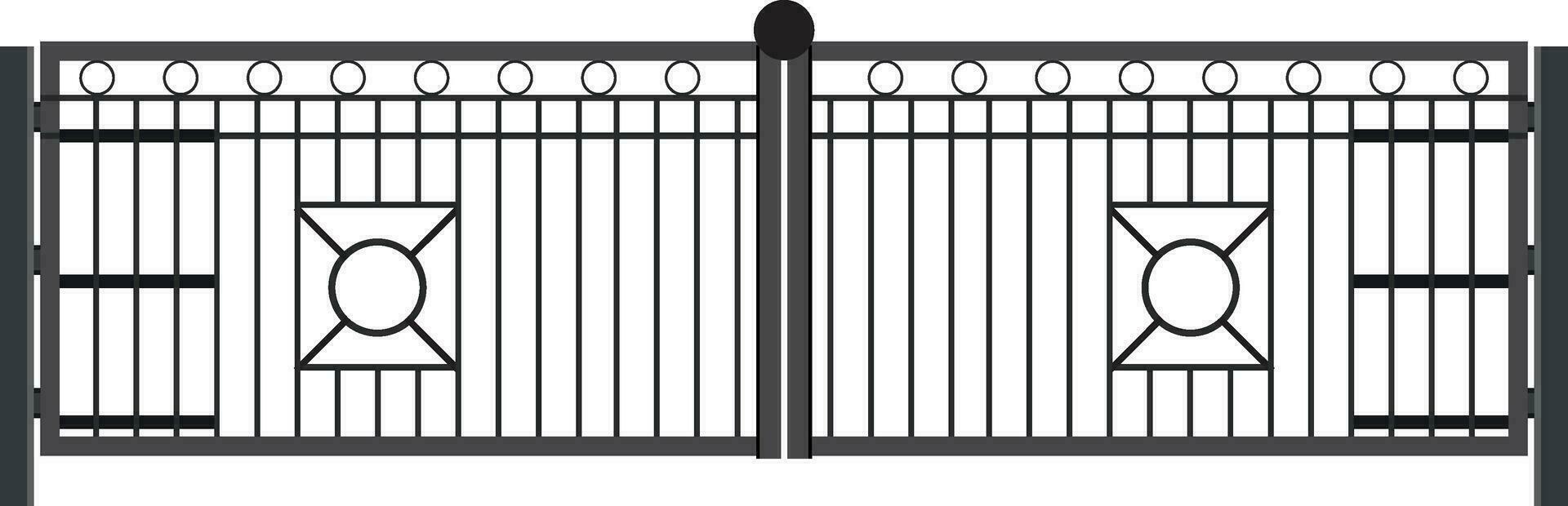 Front Gate Designs to Enhance Your Home's Curb Appeal vector