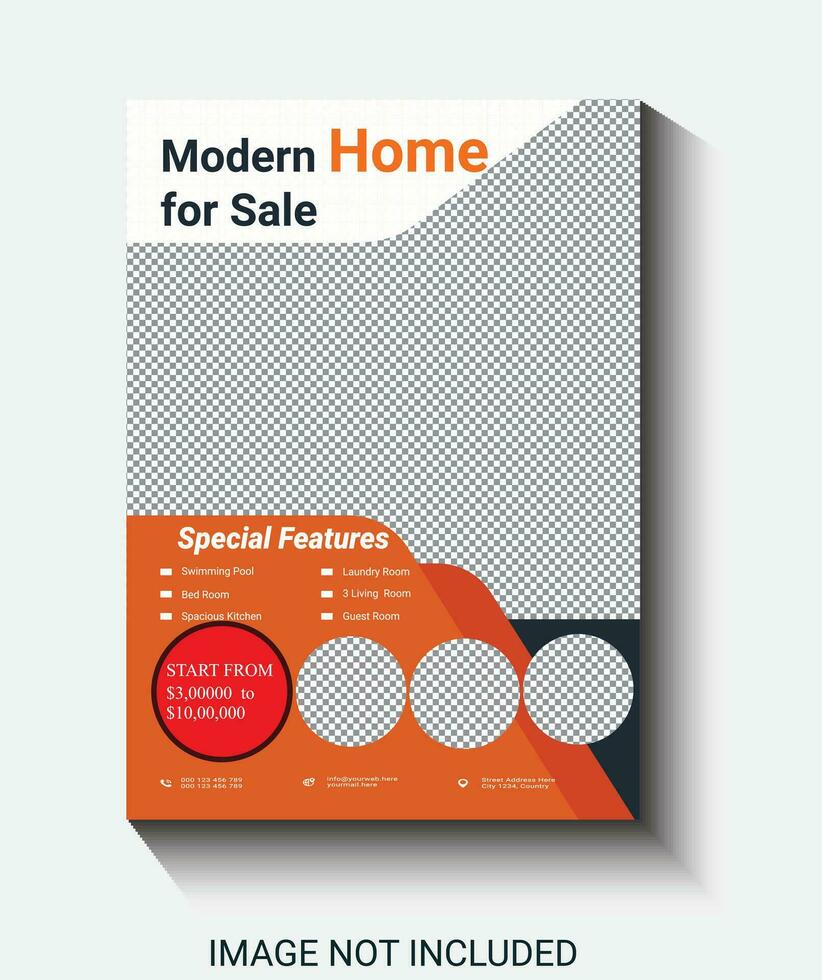 home banner property sale house sale design template vector