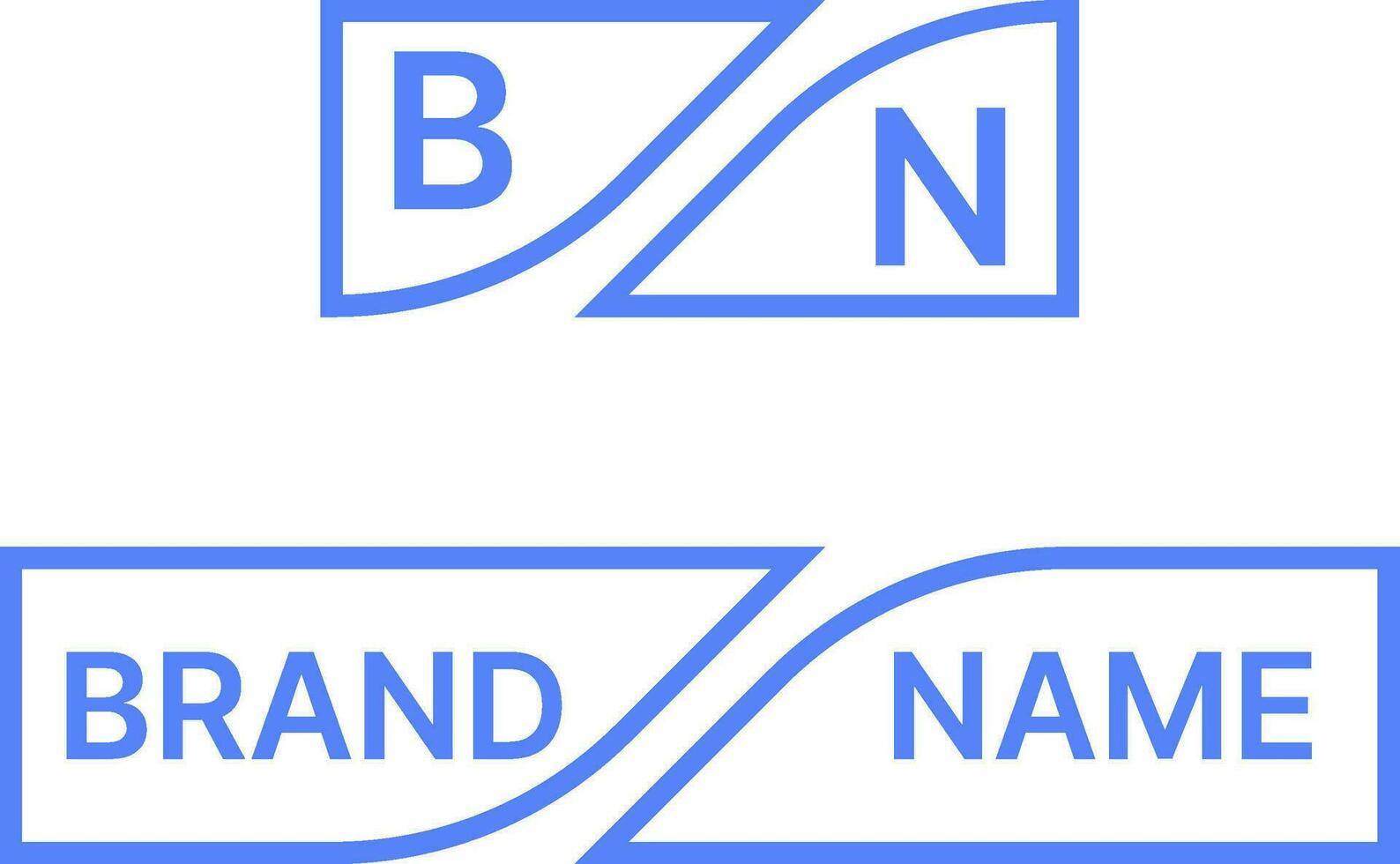 IT consulting business logo with brand name. Integration and interconnection icon. Blue creative design element and visual identity. Suitable for information technology, service, business solution. vector