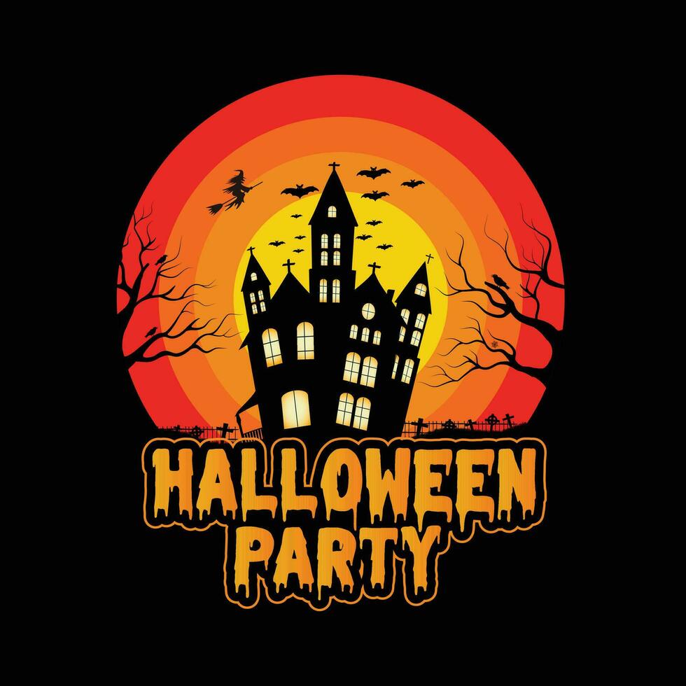 Halloween quotes t shirt design, vector graphic