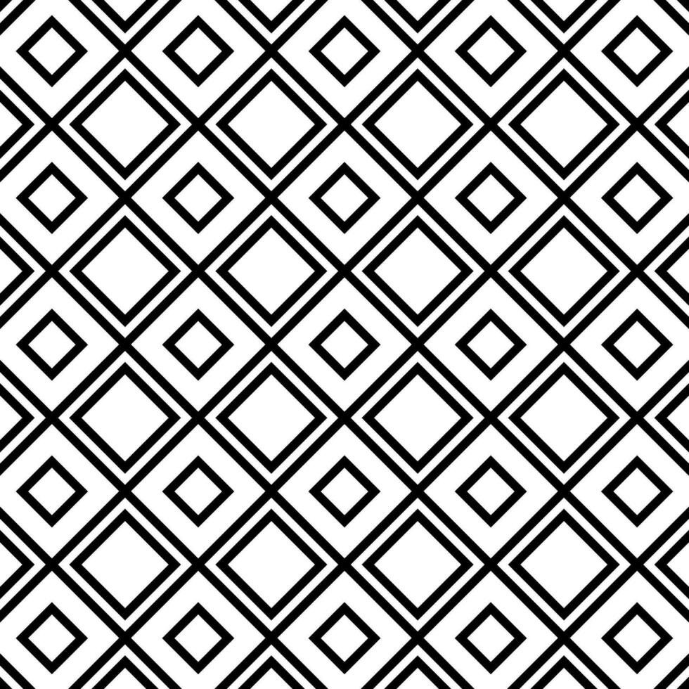 Abstract geometric pattern with lines. Black and white texture. Vector illustration