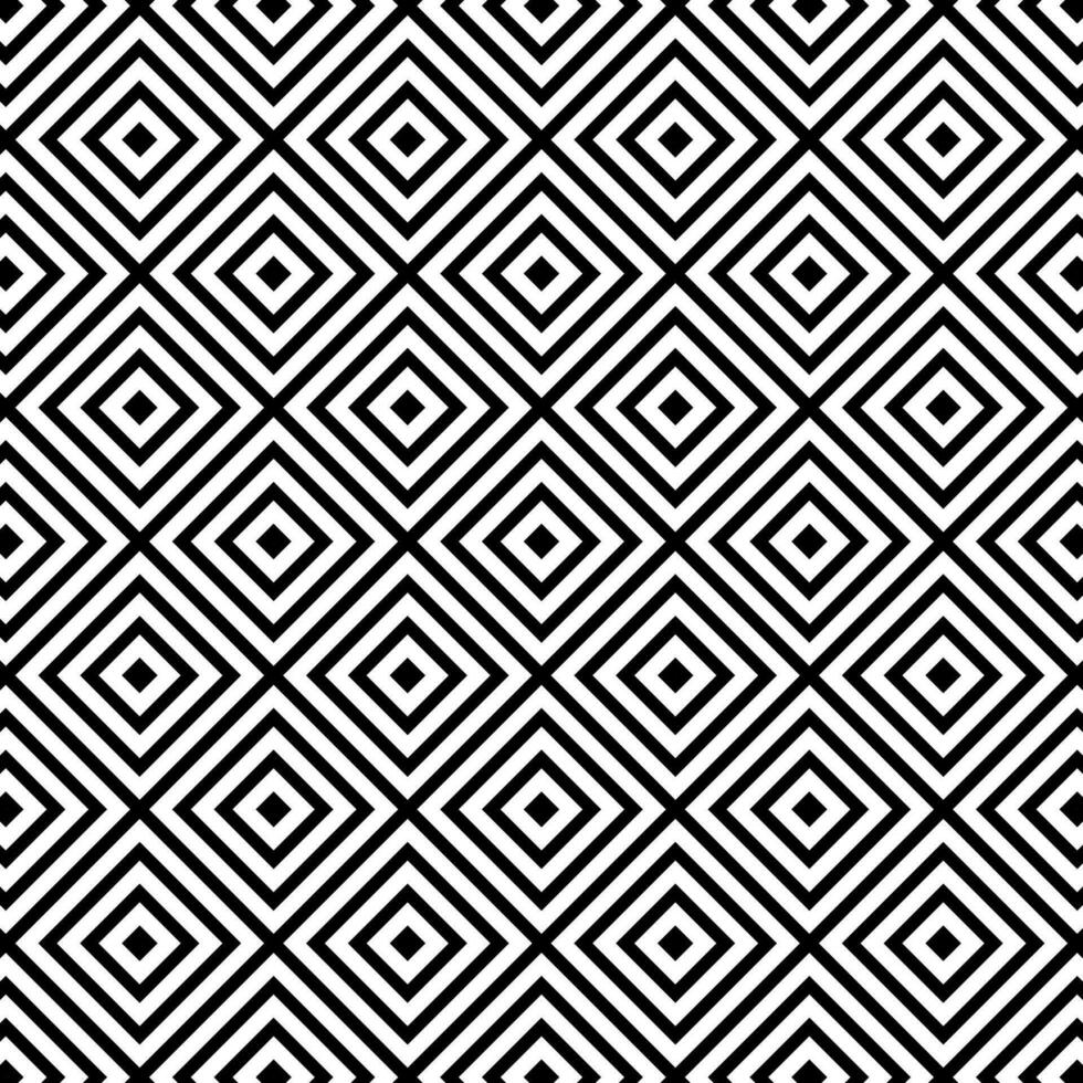 Abstract geometric pattern with lines. Black and white texture. Vector illustration