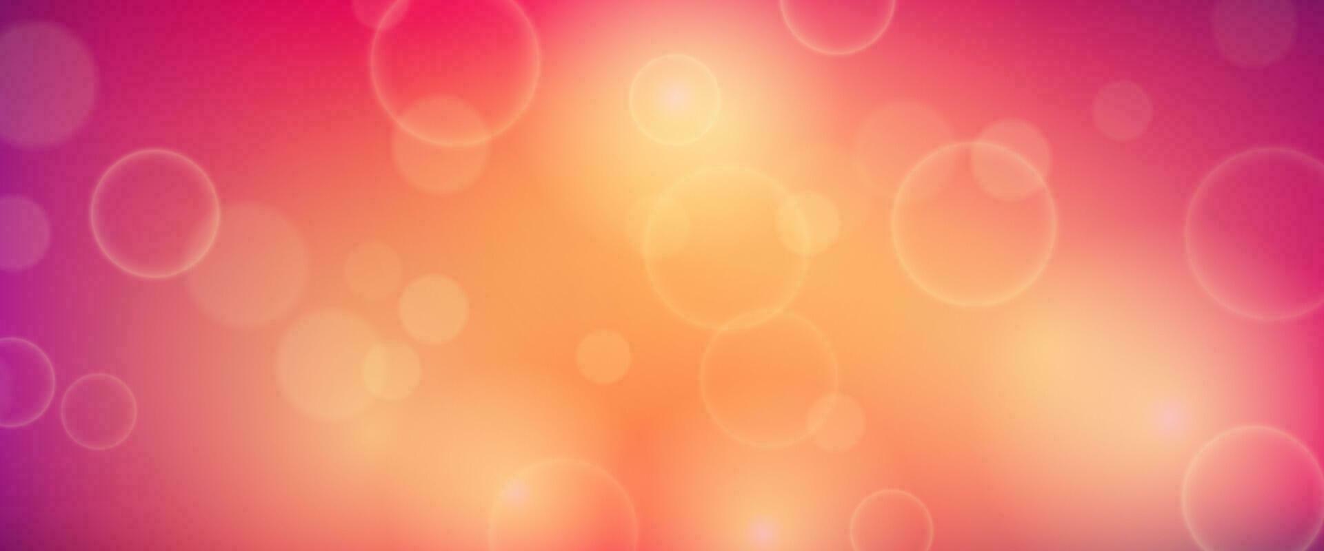 Abstract background with blur bokeh light effect vector