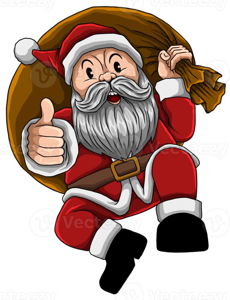 illustration santa claus jul dag png