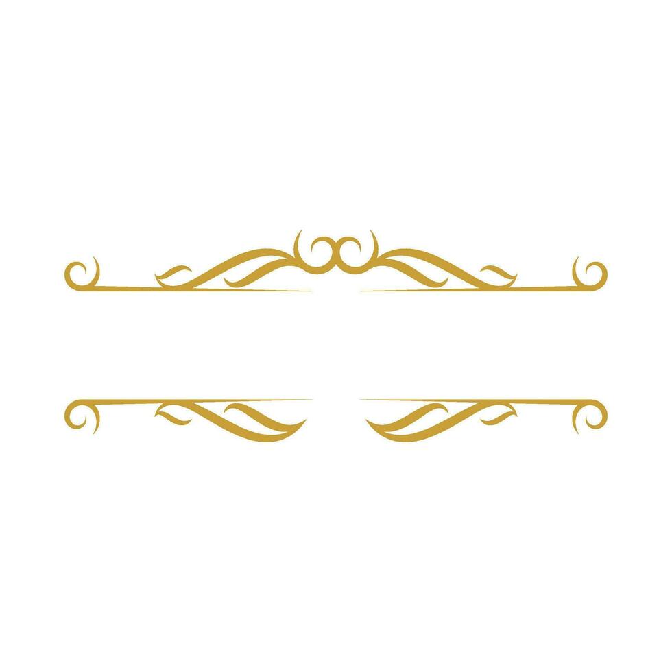 wedding ornament luxury frame design vector
