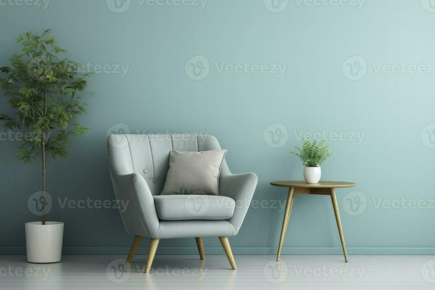 Cognitive Behavioral Therapy office setup calming background with empty space for text photo