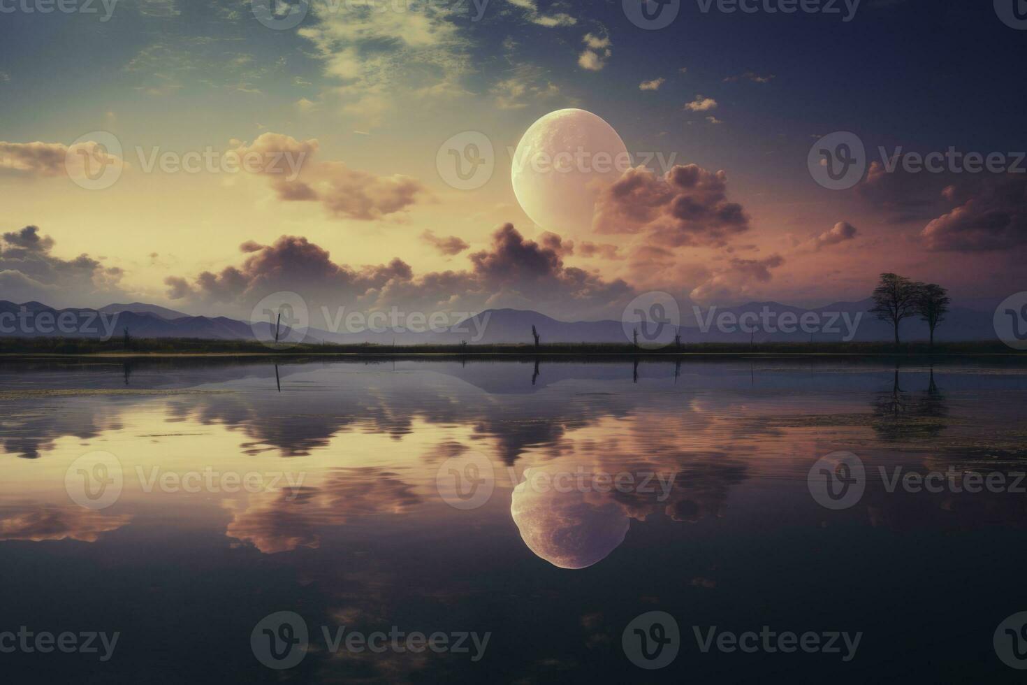 Guided imagery therapy visualization aids serene background with empty space for text photo