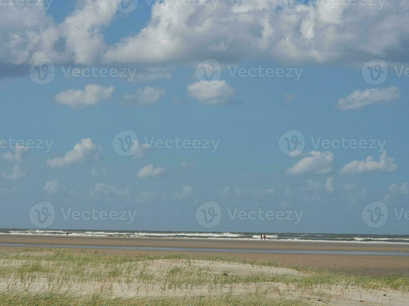 the beach of Spiekeroog photo