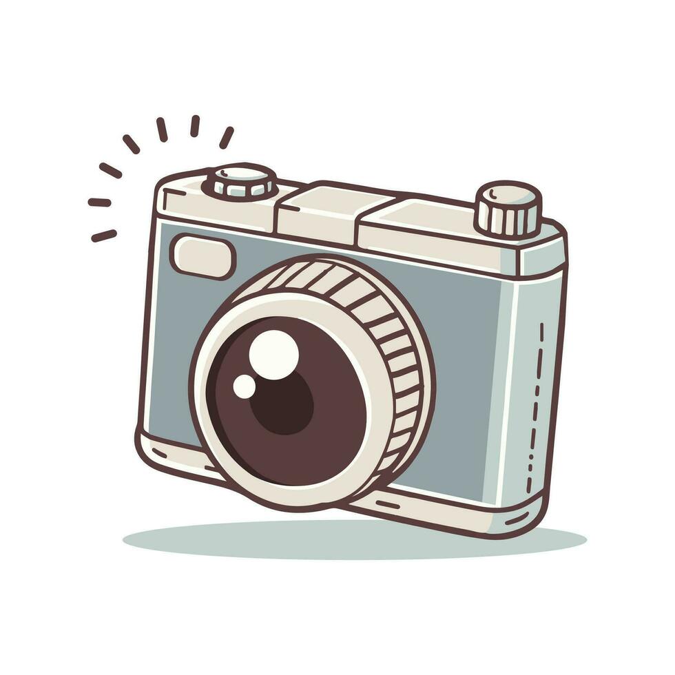 Camera Flat Design vector icon