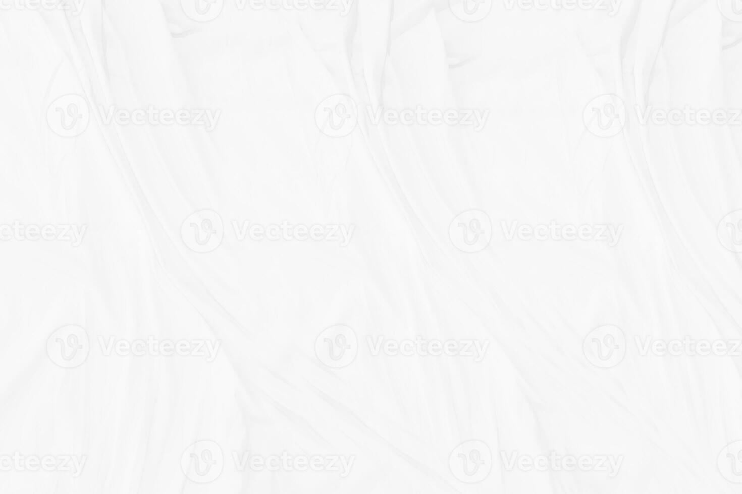 Top view Abstract White cloth background with soft waves.Wave and curve overlapping with different shadow of color,white fabric, crumpled fabric. photo