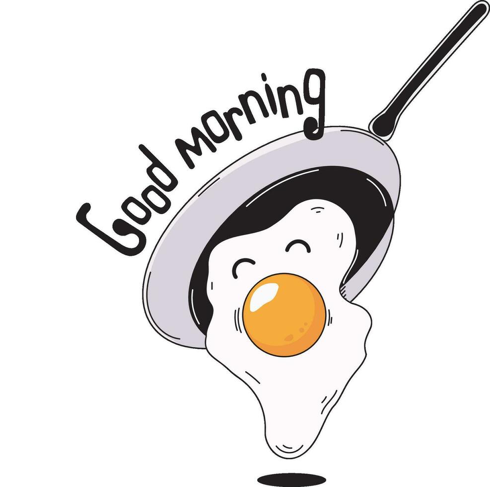 Fried Egg vector illustration