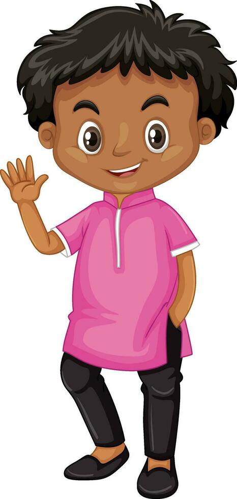 Happy Children Activities Character Design Vector