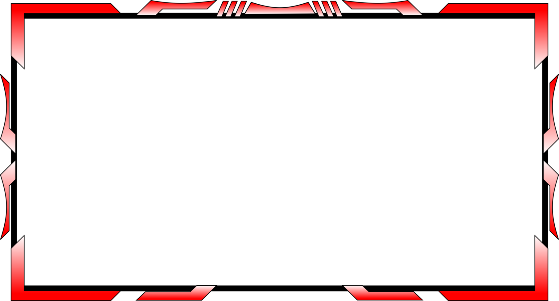 Livestream PNG  Image, Stylish Colorer Facecam Overlay For Livestream, Stylish, Live Frame, Social Media PNG Image