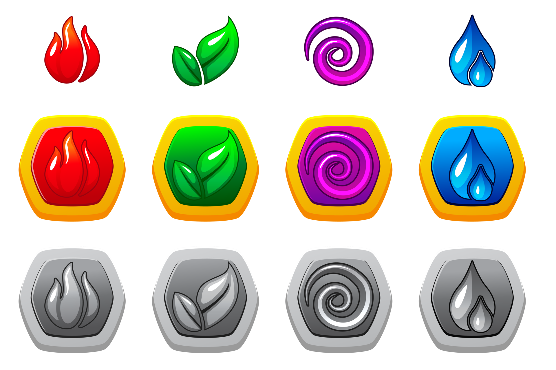 The Four Elements Of Nature Fire Air Earth And Water In Different the-four-elements-of-nature-fire-air-earth-and-water-in-different