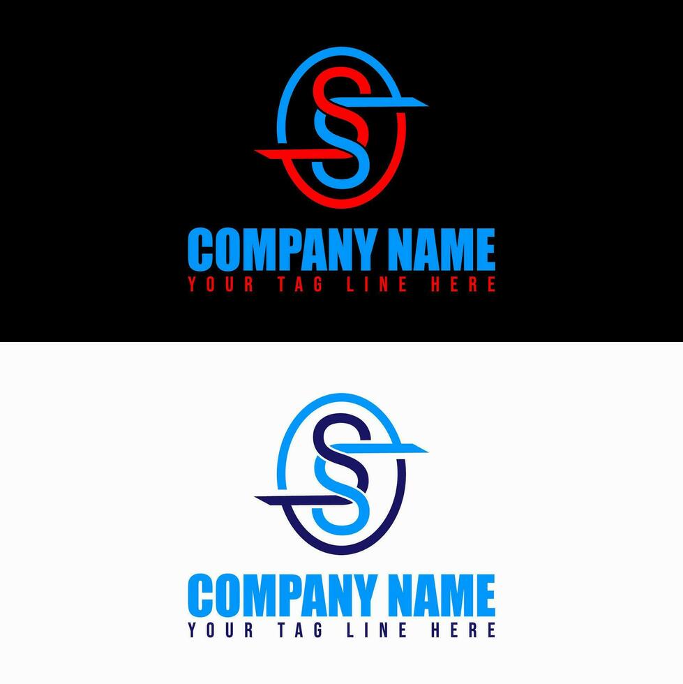 Lettermark logo design. vector
