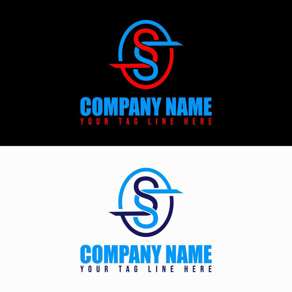 lettermark logo diseño. vector