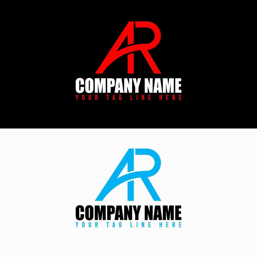 Lettermark logo design. vector