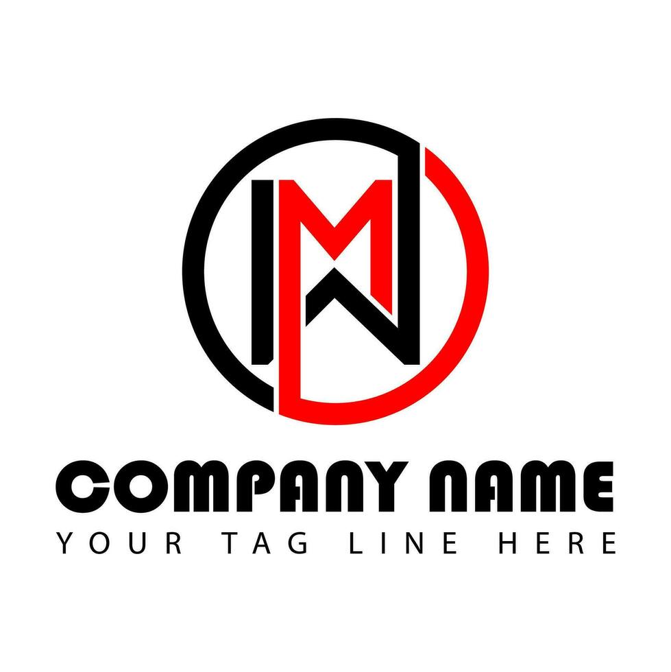 Lettermark logo design. vector