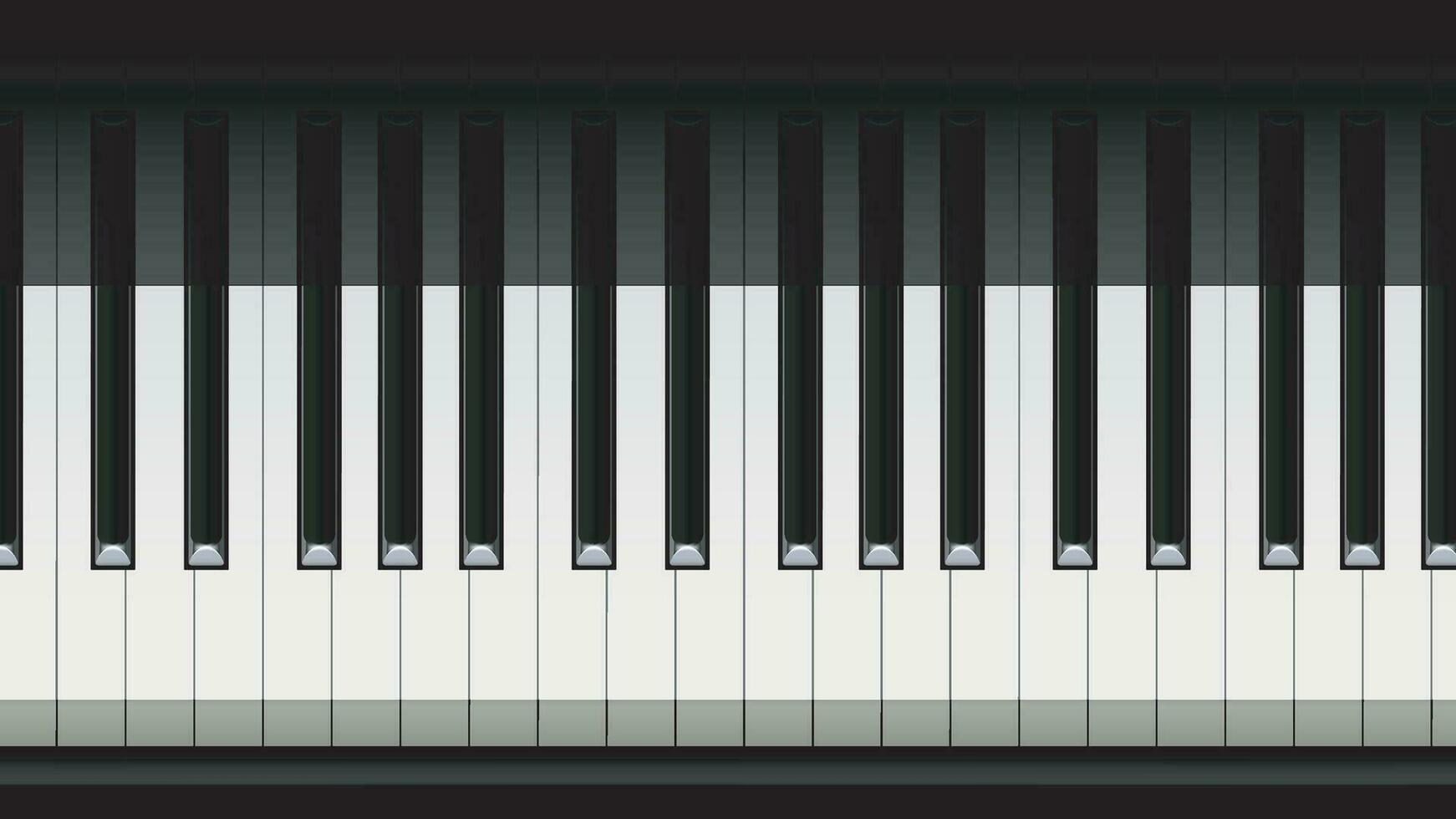 picture of piano 01 vector