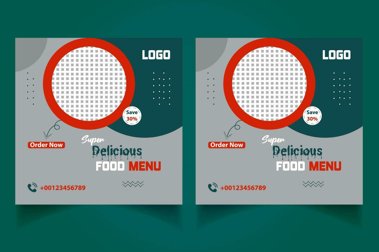 Special juice drink menu social media post template,  Perfect for social media post, Set of Orange Juice social media post templates,  Suitable for restaurant menu. vector