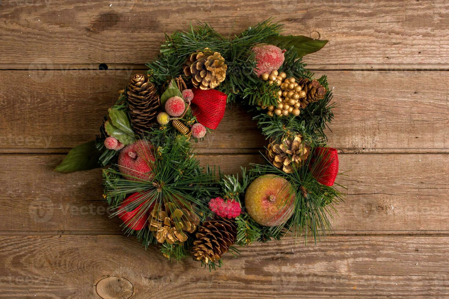 New Year and Christmas mokcup. photo