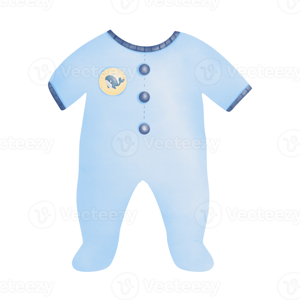 blue baby clothing png