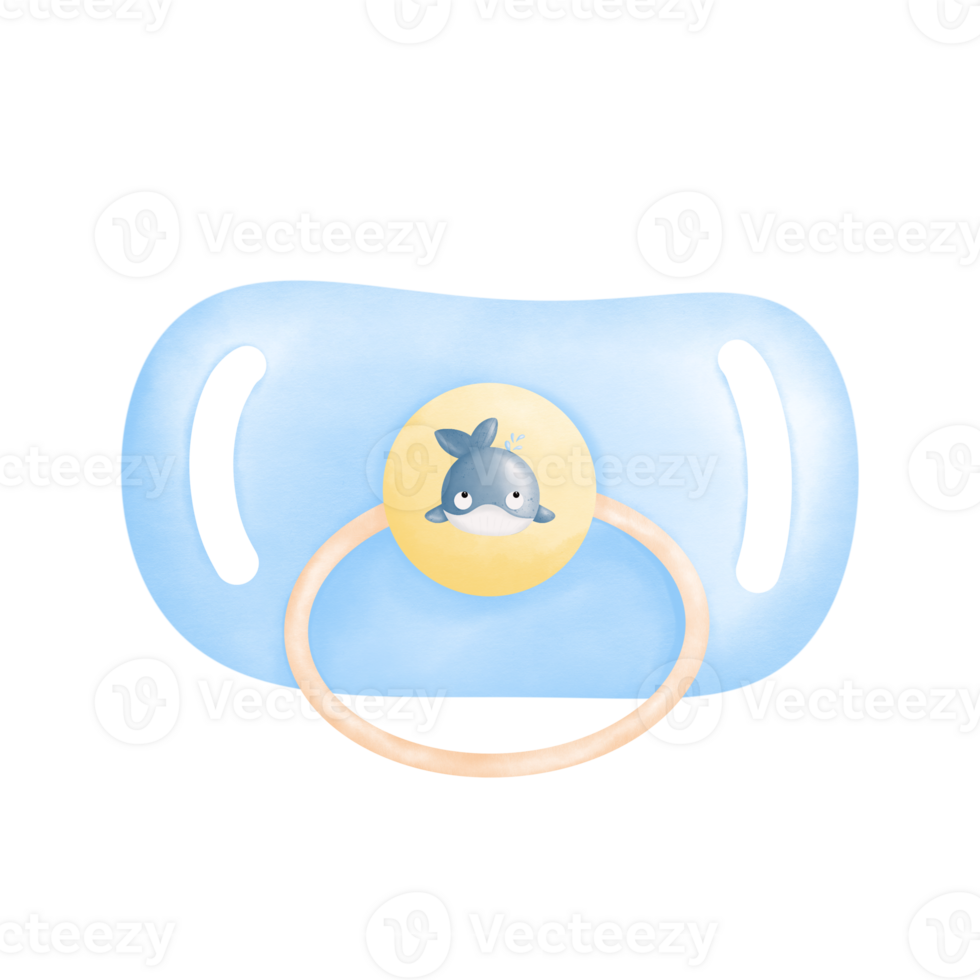 blue  Pacifier for baby png