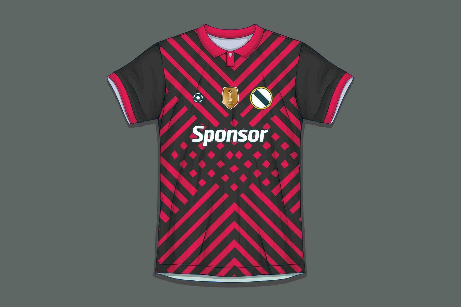 diseño de camisetas de fútbol para sublimación, diseño de camisetas deportivas vector