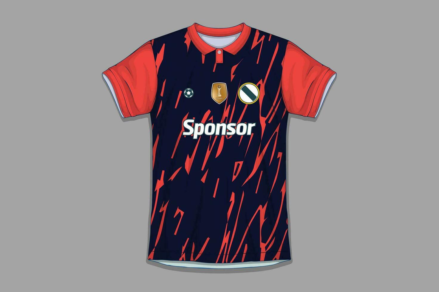 diseño de camisetas de fútbol para sublimación, diseño de camisetas deportivas vector