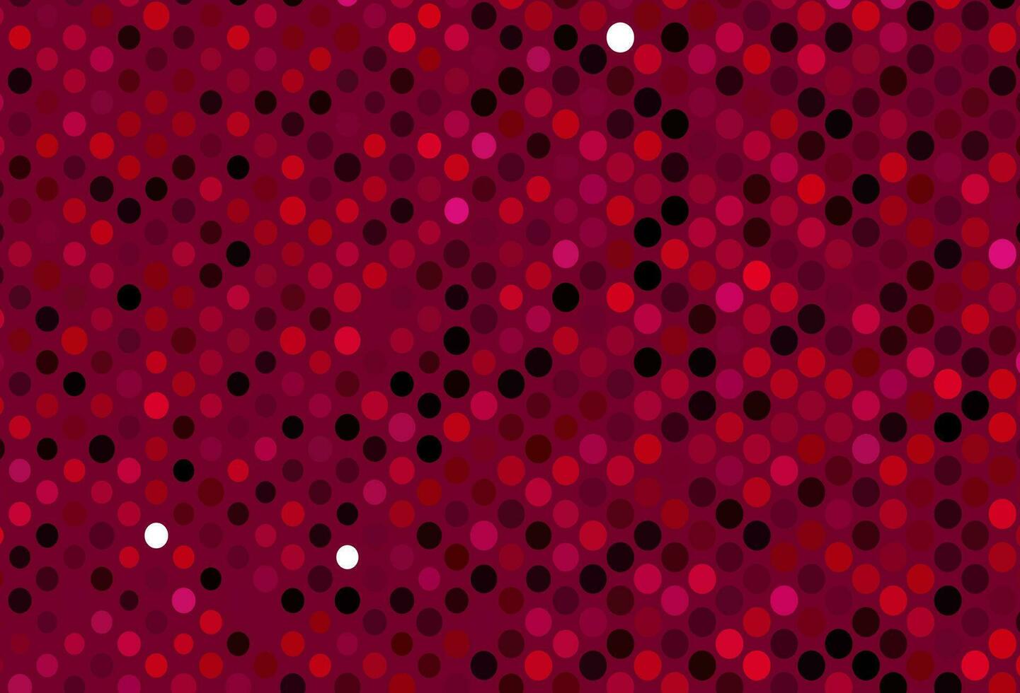 Dark Purple vector pattern with spheres.