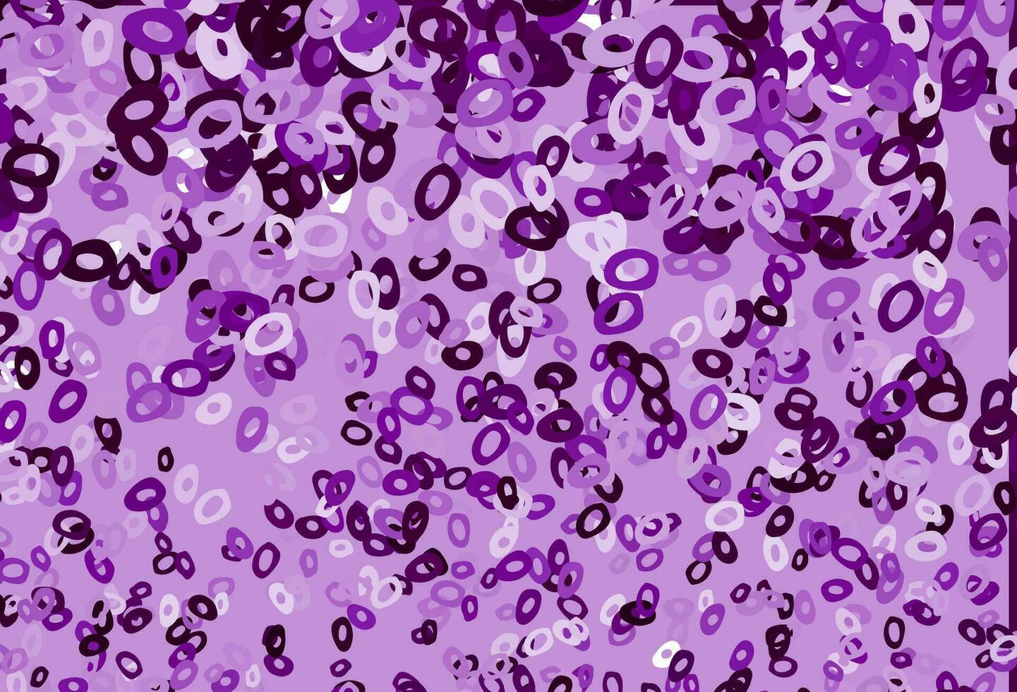 Light Purple vector template with circles.