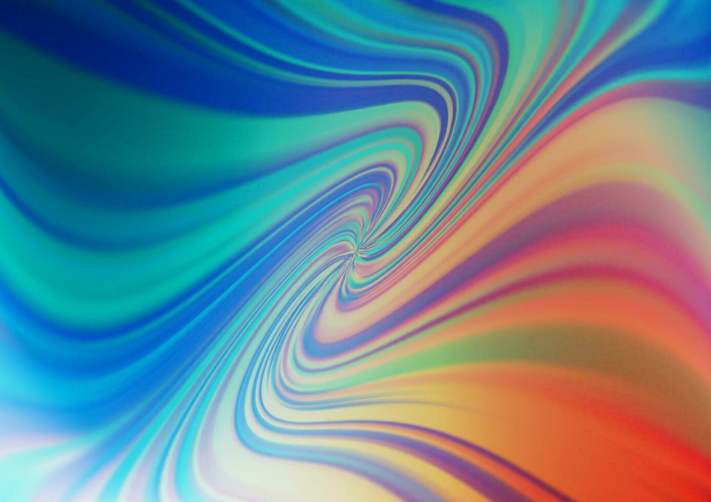 Light Blue, Red vector blurred shine abstract template.