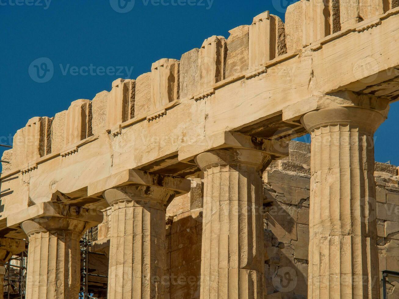 el antiguo ciudad de Atenas foto