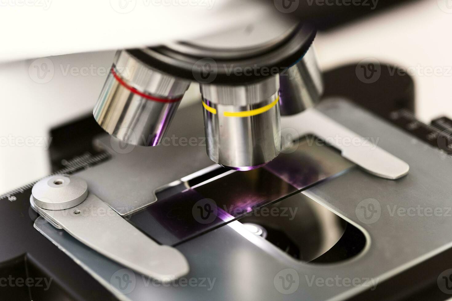 Medical equipment. microscope. photo