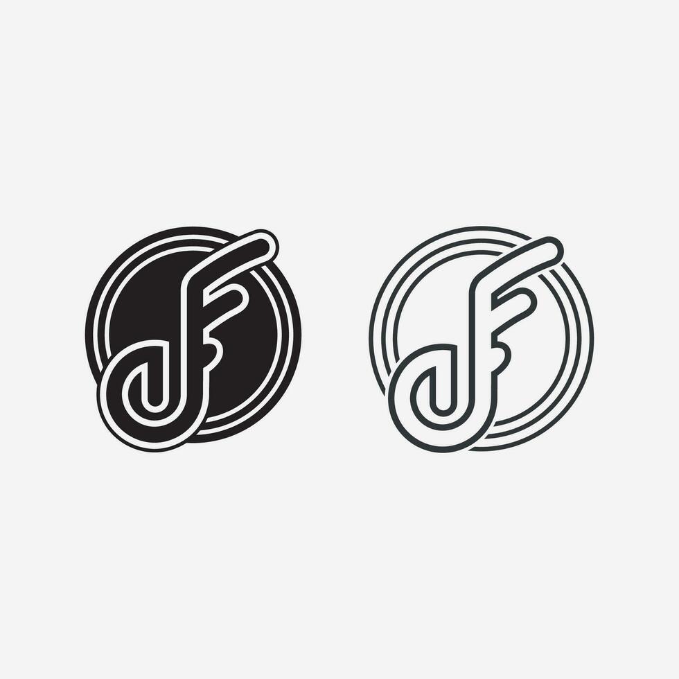 music logo icon vector design illustration template