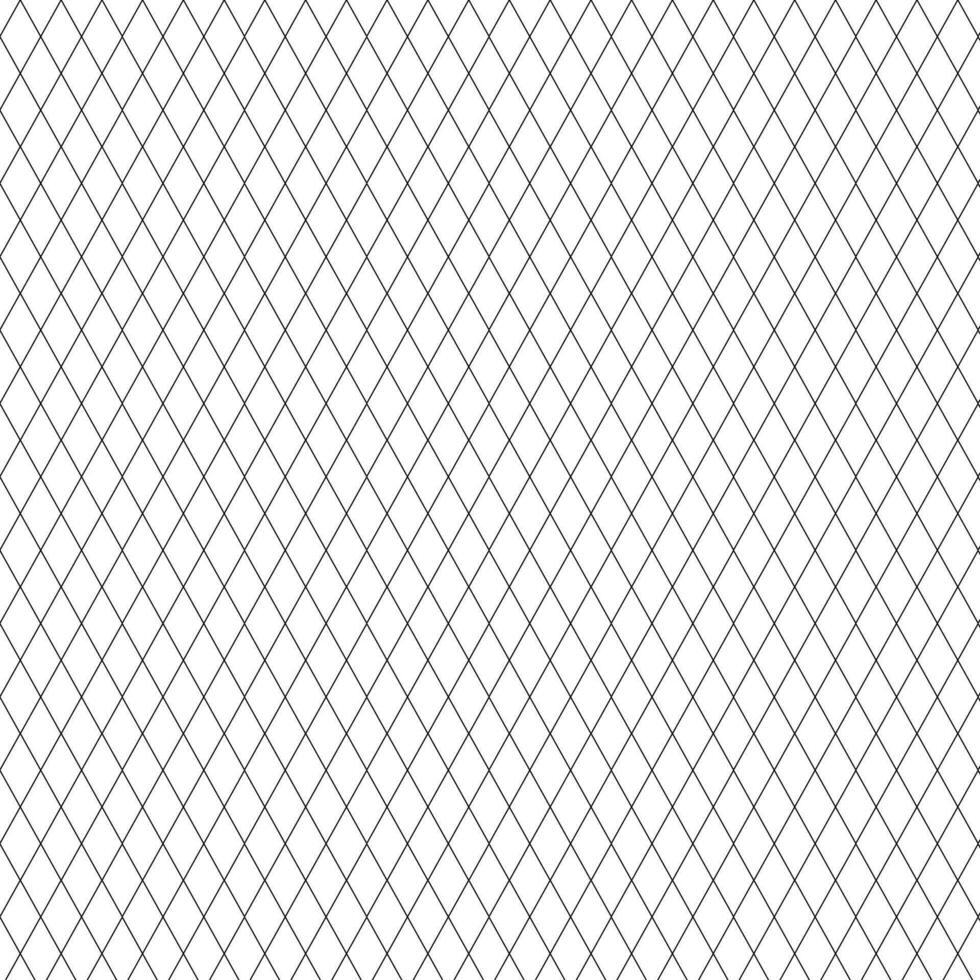 black monoline vector diamond grid lattice background pattern