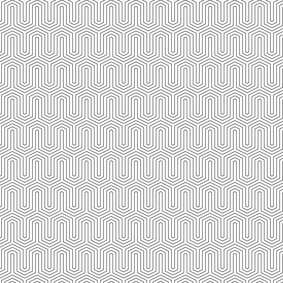 abstract black line chevron seamless background pattern vector