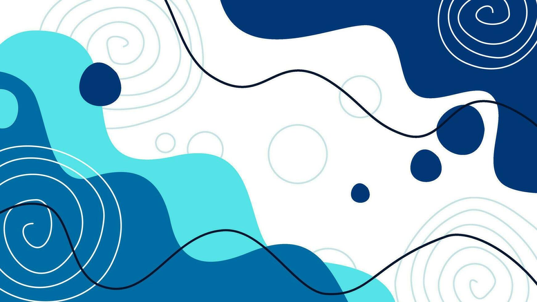 Ocean blue wavy background. Liquid Abstract wavy background. blue sky wavy background. abstract liquid wavy. dynamic waves wallpaper. fluid wallpaper. banner with liquid shape. vector