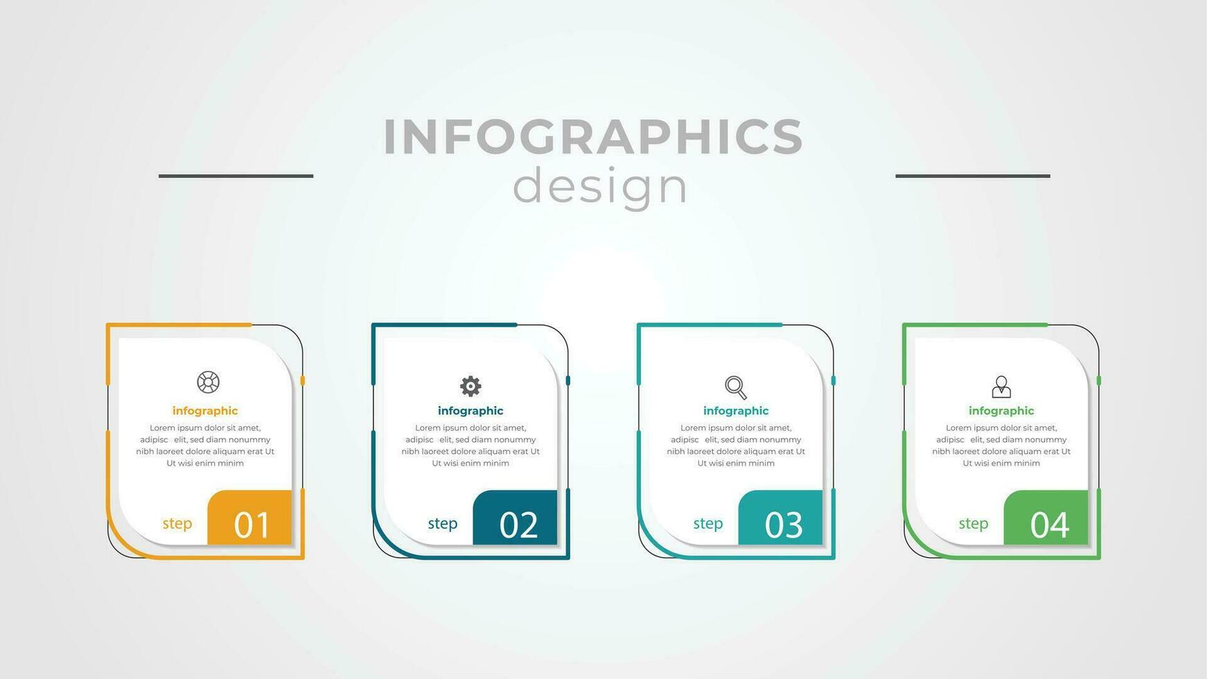 Info design wow vector