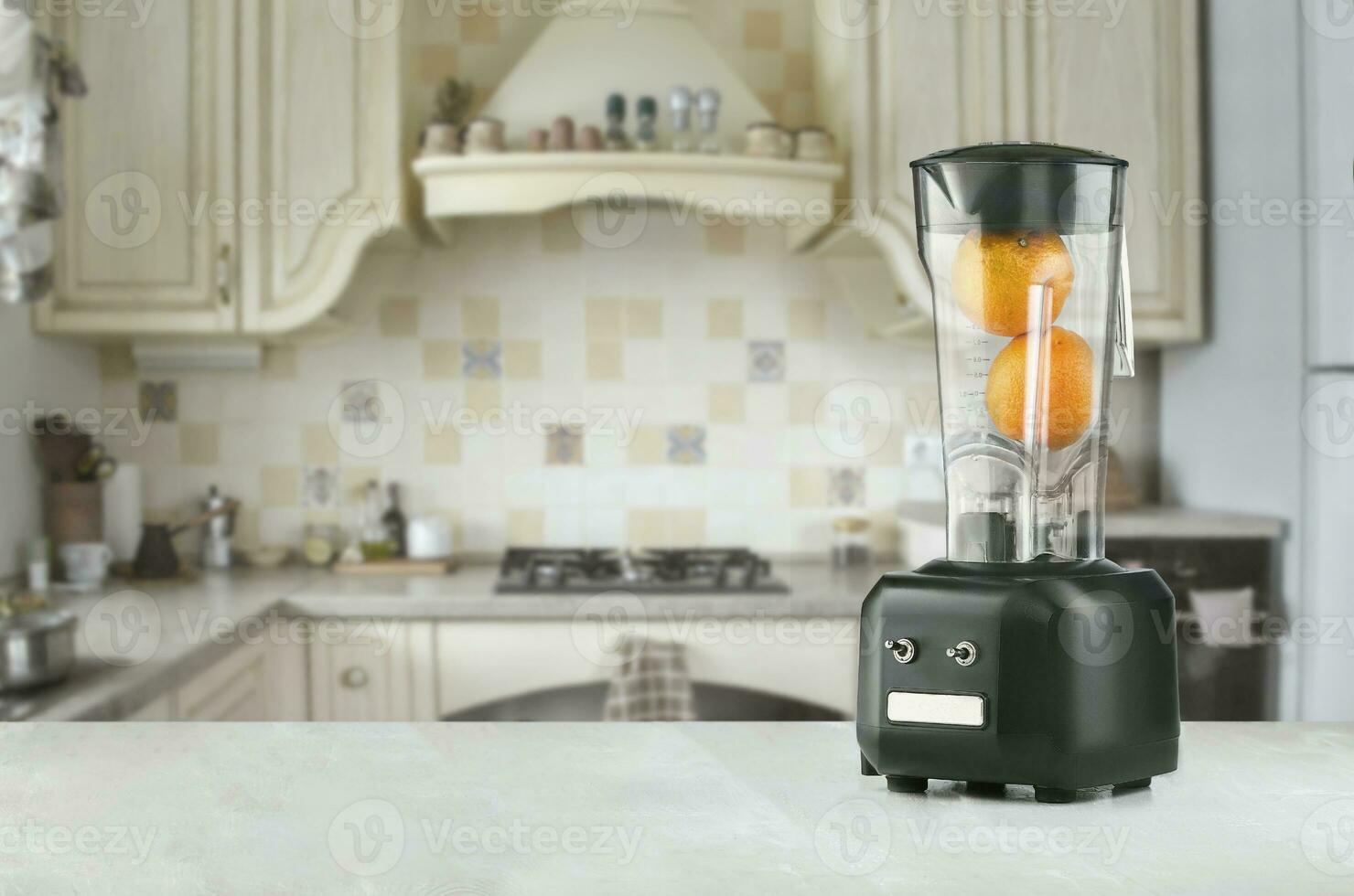 The electric blender for make fruit juice or smoothie photo