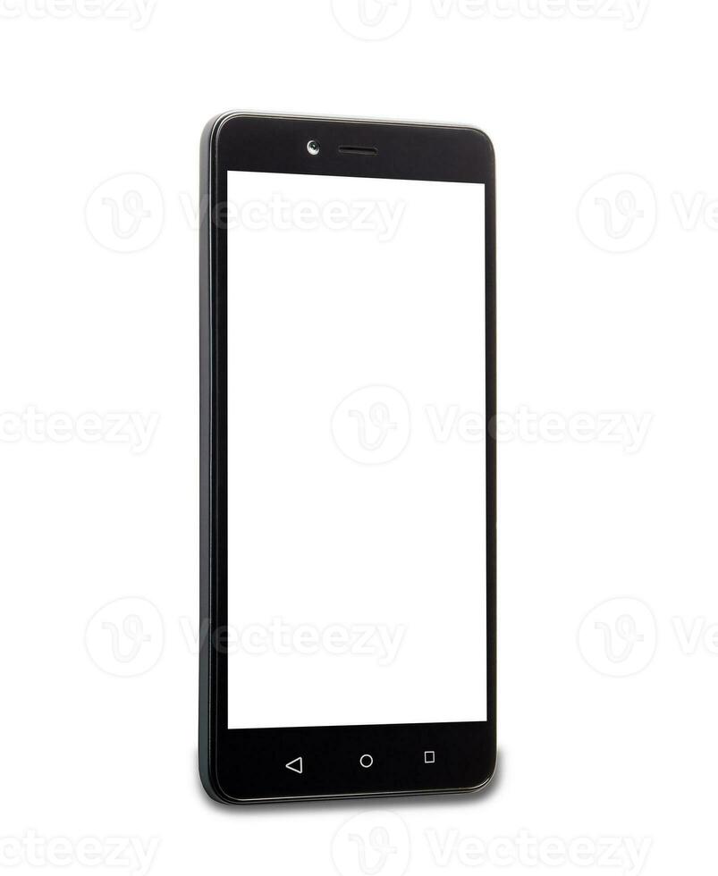 smartphone with white screen photo