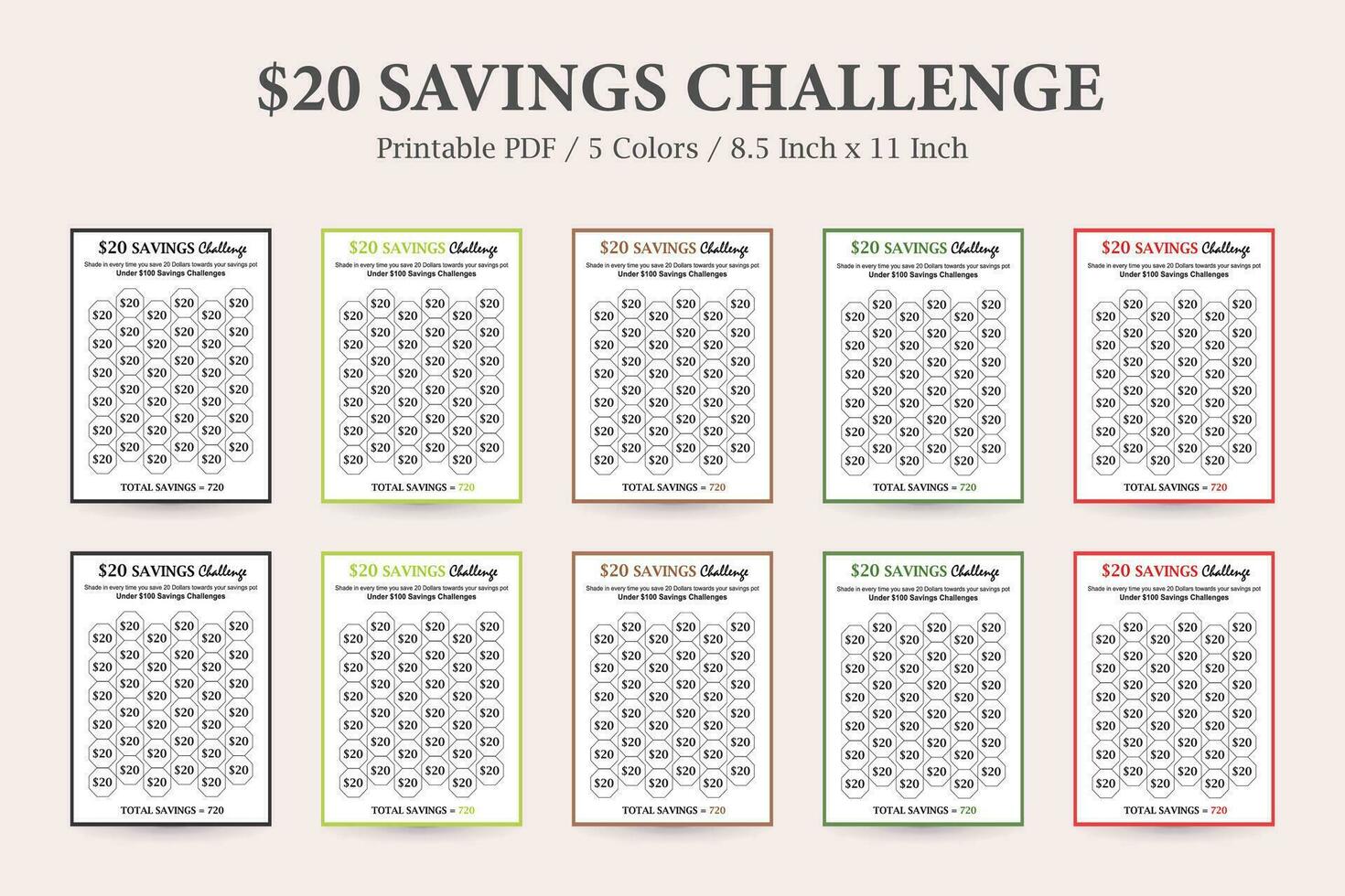 Save Money Challenge, Save 3000 Dollars in 26 Days, Monthly Budget