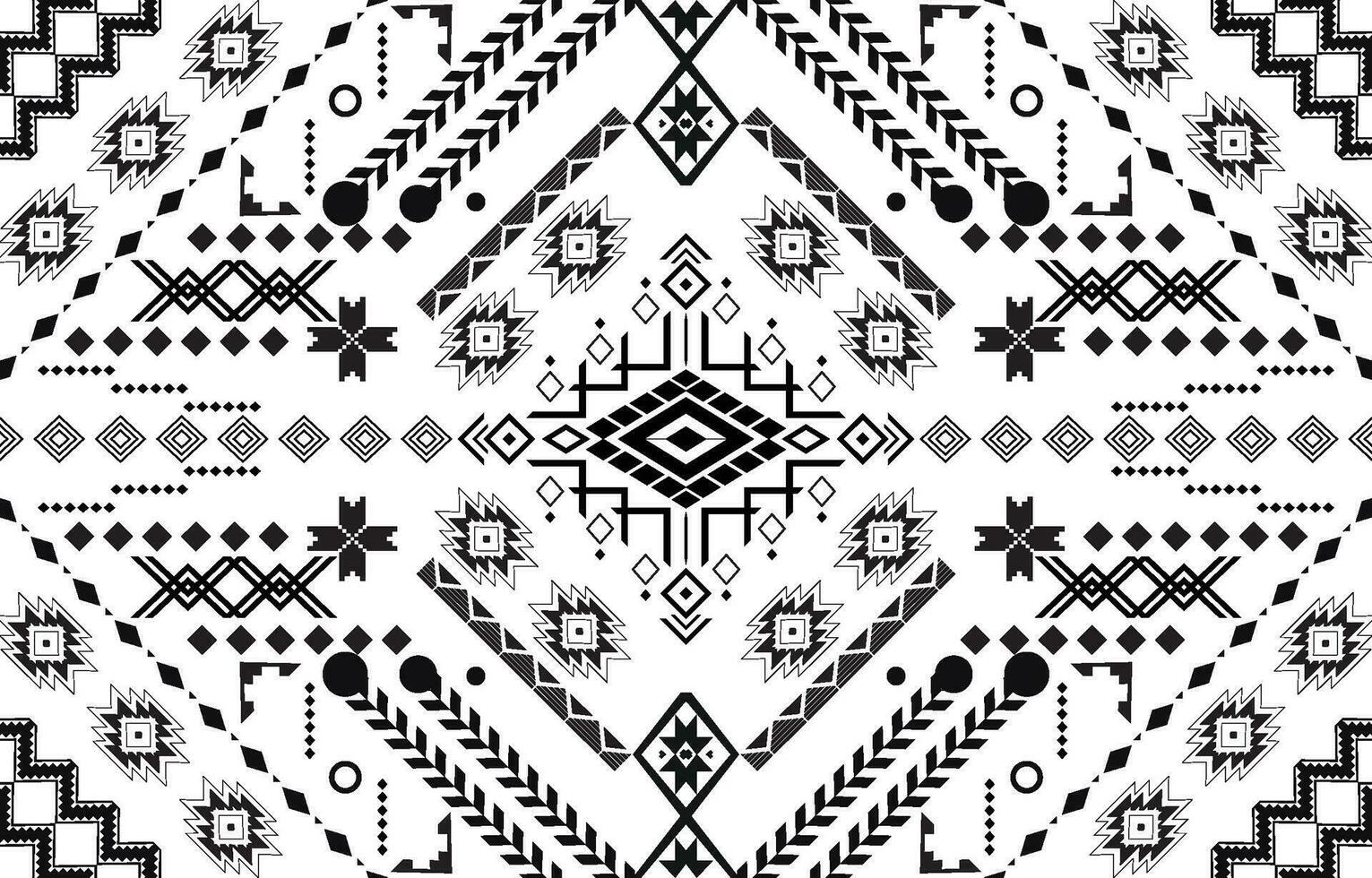 Ethnic geometry, seamless patterns. Aztec Seamless Pattern Design Curtains Backgrounds Carpet Wallpaper Clothing Wraps Batik Fabrics vector